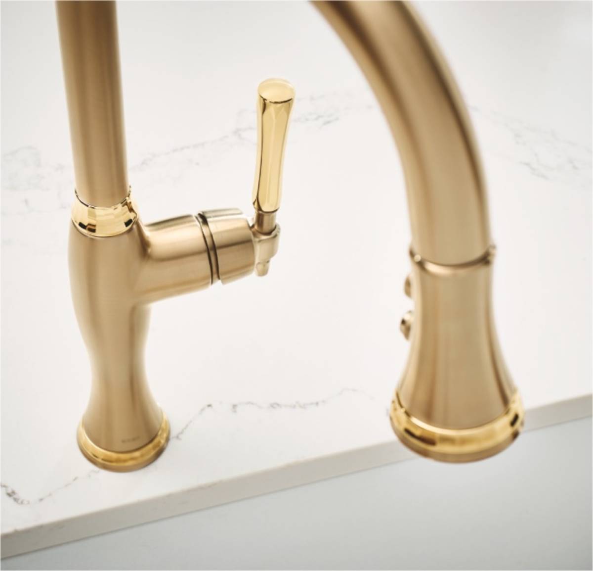 A kitchen faucet from Brizo’s Tulham™ line bring near Colorado Springs, CO
